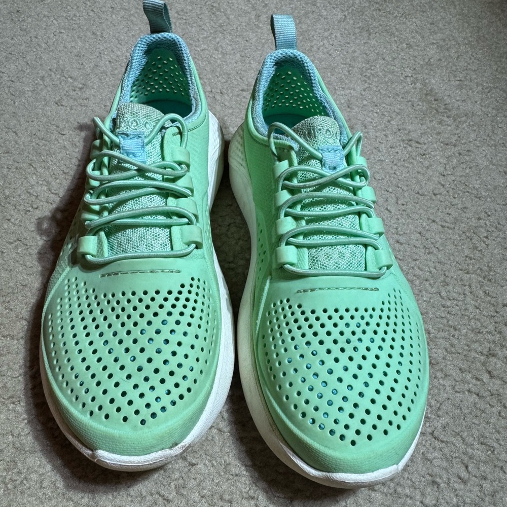 Mint Green Crocs Water Sneakers